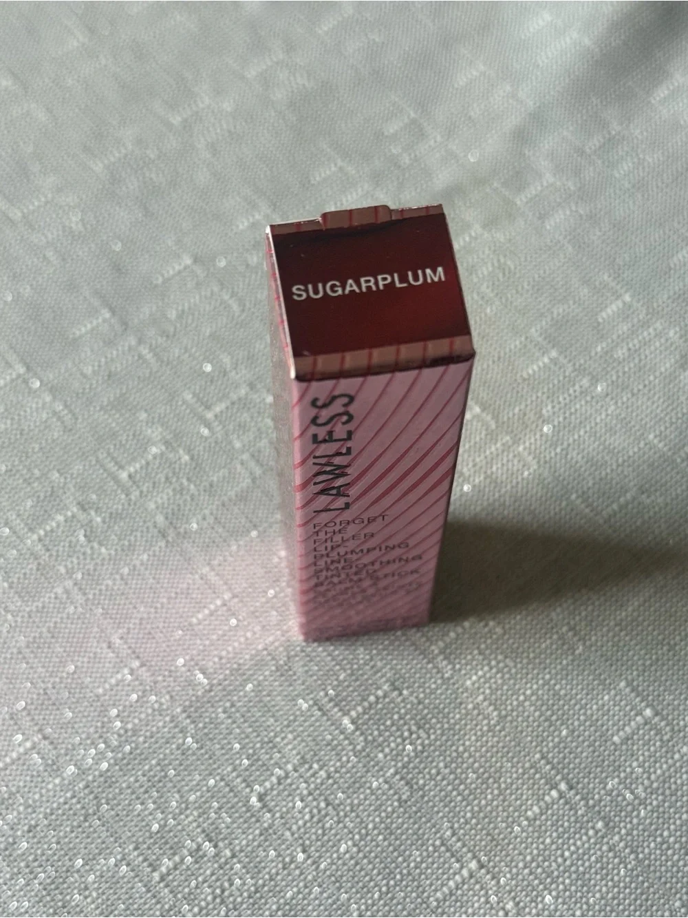 LAWLESS Forget The Filler Tinted Balm Stick Sugarplum 0.1 oz NIB